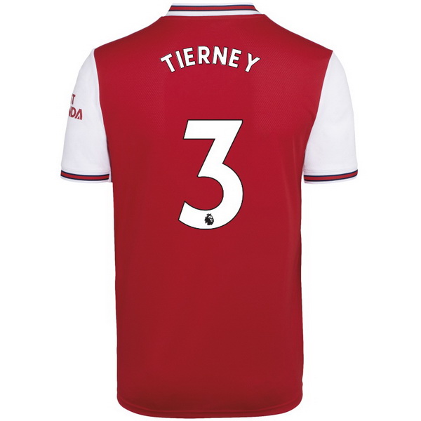Camiseta Arsenal NO.3 Tierney 1ª 2019/20 Rojo